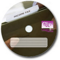 700MB CD-R Stock Graphics - Financial File Graphic